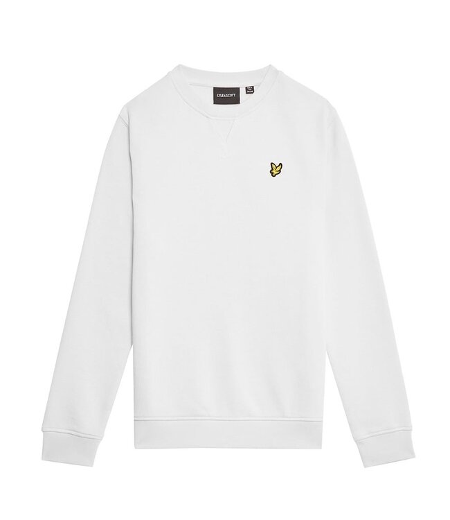Lyle & Scott winter sweater jongens - wit