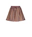 NoNo winter plisse rok meisjes - paars - Nele - metallic