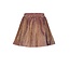 NoNo winter plisse rok meisjes - paars - Nele - metallic