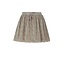 NoNo winter plisse jersey rok meisjes - zand - Nele - AOP