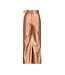 NoNo winter nep leren wide leg broek meisjes - taupe - Simona