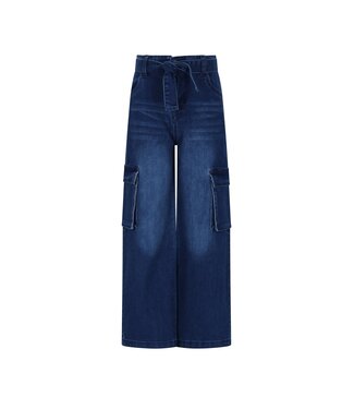 NoNo winter cargo jeansbroek meisjes - blauw - Saar