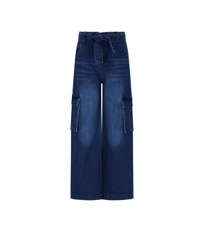 NoNo winter cargo jeansbroek meisjes - blauw - Saar