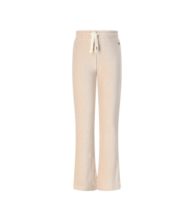NoNo winter velvet flare broek meisjes - wit - Sady - rib