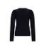 NoNo winter jersey t-shirt meisjes - navy blauw - Kiva - gebreid