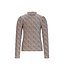 NoNo winter jersey t-shirt meisjes - wit - Koss - AOP, rib