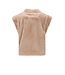 NoNo winter gilet meisjes - zand - Kila - fur