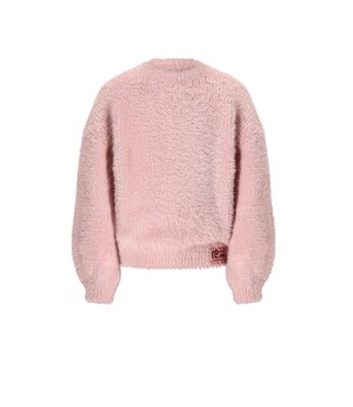 NoNo winter sweater meisjes - roze - Kate - zacht, fluffy, gebreid
