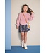 NoNo winter sweater meisjes - roze - Kate - zacht, fluffy, gebreid