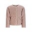 NoNo winter velvet jas meisjes - groen - Dimo -  AOP rib