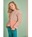 NoNo winter velvet jas meisjes - groen - Dimo -  AOP rib