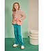 NoNo winter velvet jas meisjes - groen - Dimo -  AOP rib