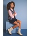 NoNo winter gilet meisjes - navy blauw - Katya - omkeerbaar
