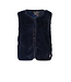 NoNo winter gilet meisjes - navy blauw - Katya - omkeerbaar