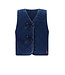 NoNo winter denim stepped gilet meisjes - blauw - Kaby