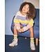 NoNo winter sweater meisjes - wit - Kendra - fluffy, gestreept