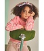 NoNo winter sweater meisjes - roze - Konono - furry, mouwprint