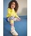 NoNo winter sweater meisjes - geel - Konono - furry, print
