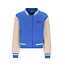 NoNo winter varsity jas meisjes - blauw - Darsy - furry