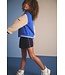 NoNo winter varsity jas meisjes - blauw - Darsy - furry
