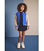 NoNo winter varsity jas meisjes - blauw - Darsy - furry