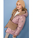 NoNo winter sjaal + muts set meisjes - blauw - Rana - chanille, gebreid