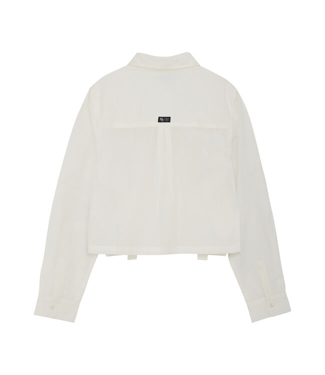 Indian Blue Jeans Winter t-shirt meisjes - wit - cropped