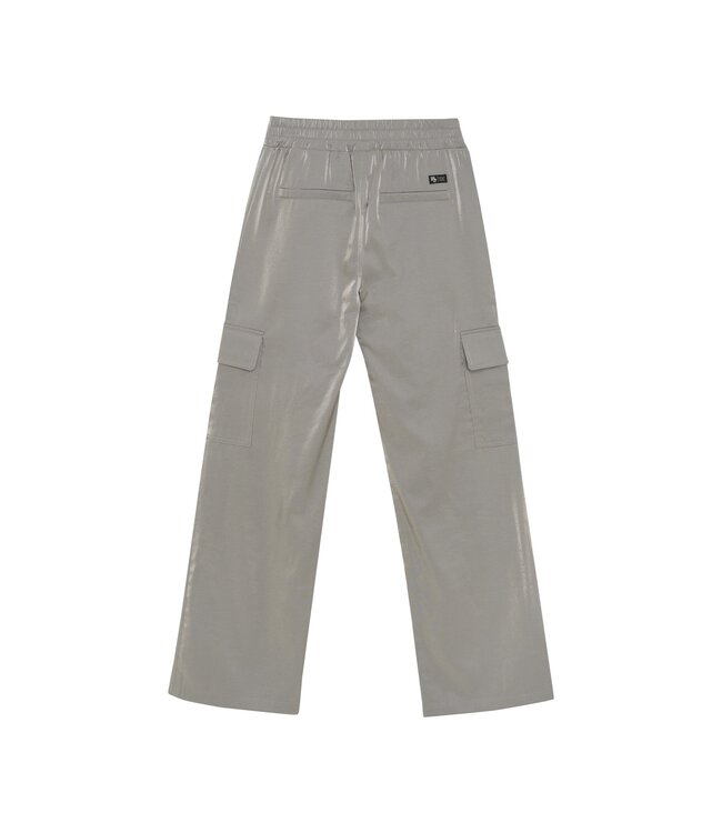 Indian Blue Jeans Winter cargo broek meisjes - grijs - wide leg/shiny