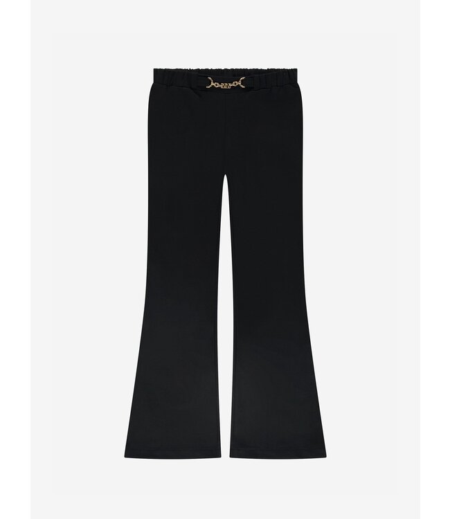 Nik&Nik winter flare broek meisjes - zwart - Sage