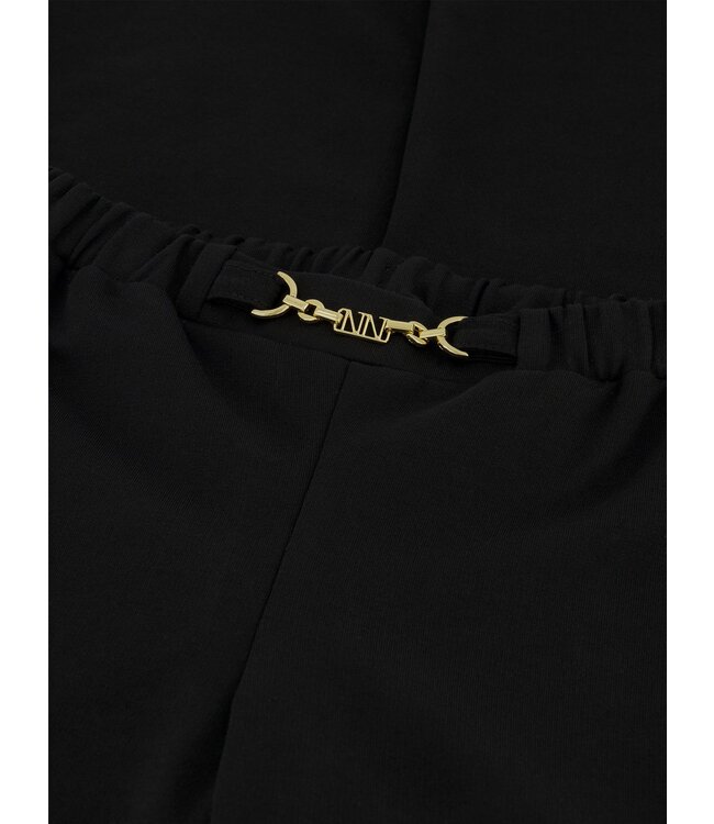 Nik&Nik winter flare broek meisjes - zwart - Sage