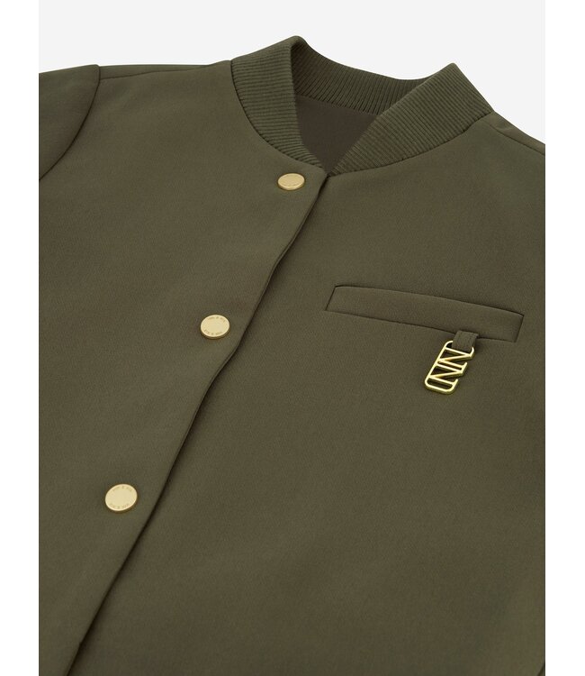 Nik&Nik winter bomberjack meisjes - groen - Eliza