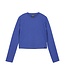 Indian Blue Jeans Winter t-shirt meisjes - blauw - longsleeve/logo/Jacquard