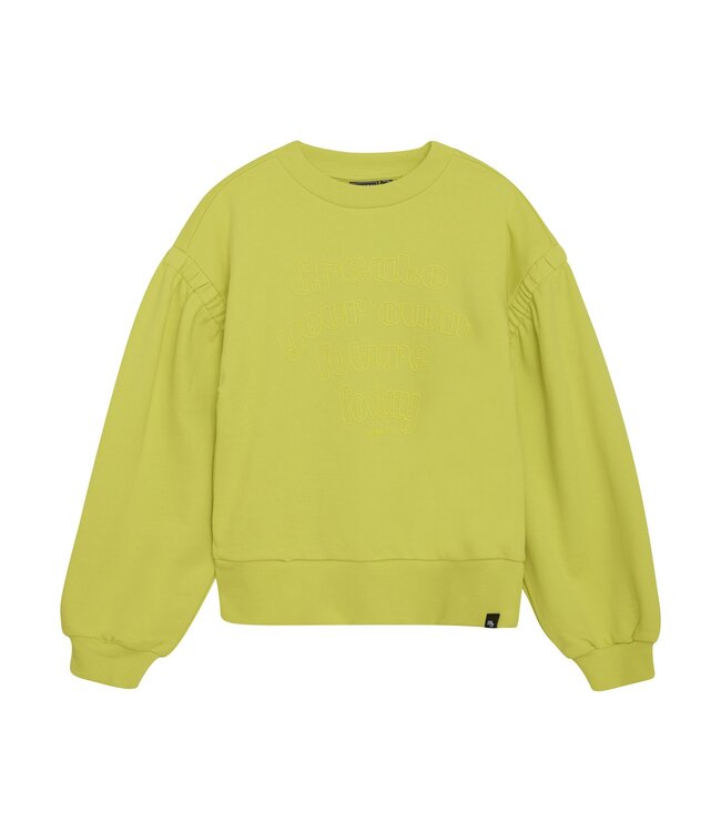 Indian Blue Jeans Winter sweater meisjes - geel - print