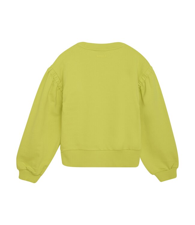 Indian Blue Jeans Winter sweater meisjes - geel - print