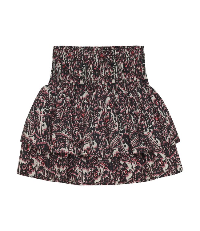 Indian Blue Jeans Winter rok meisjes - zwart - AOP