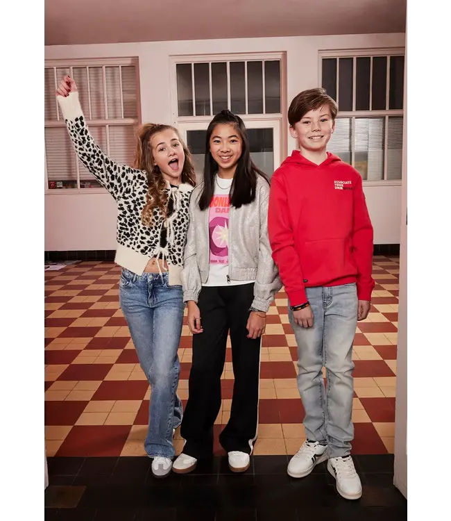 Indian Blue Jeans Winter broek meisjes - zwart - geruit