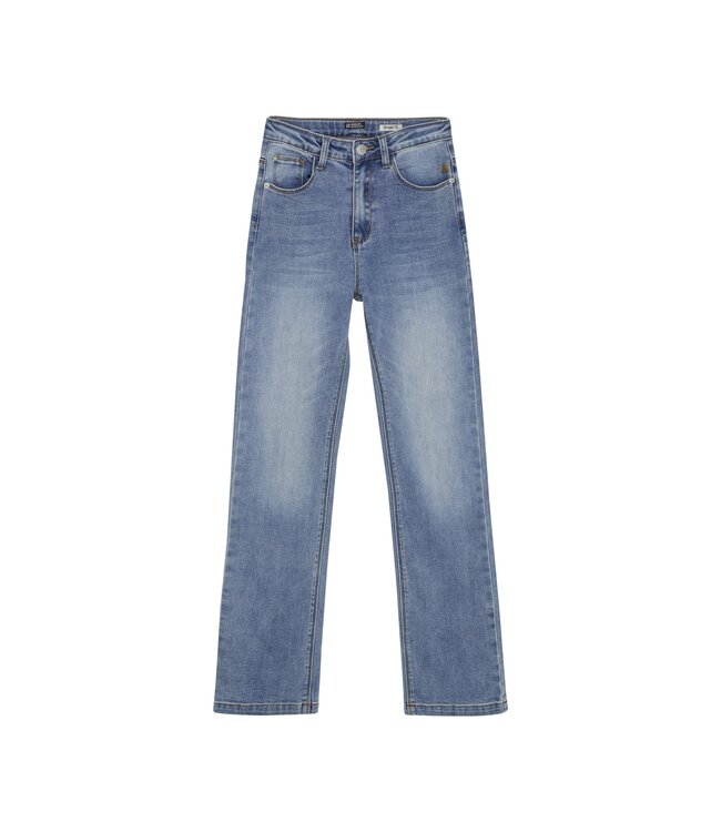 Indian Blue Jeans Winter jeansbroek meisjes - blauw - wide straight fit