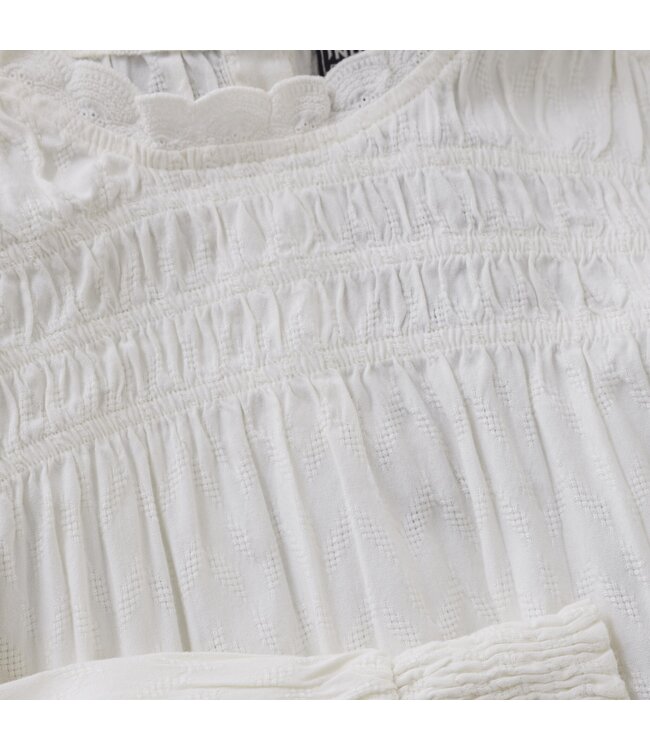 Indian Blue Jeans Winter t-shirt meisjes - wit - Jacquard