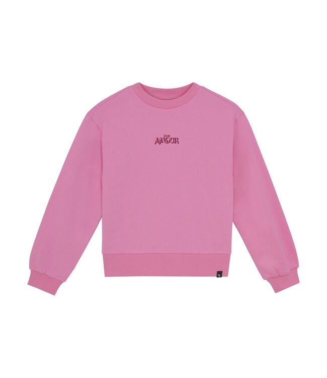 Indian Blue Jeans Winter sweater meisjes - roze - print
