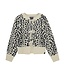 Indian Blue Jeans Winter sweater meisjes - zand - spotty/gebreid