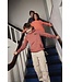 Indian Blue Jeans Winter hoodie jongens - roze - DNM style
