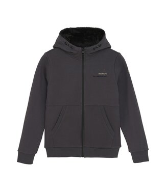 Indian Blue Jeans Winter vest jongens - grijs - capuchon/teddy