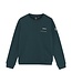 Indian Blue Jeans Winter sweater jongens - groen - loose fit/backprint