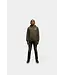 Malelions winter hoodie jongens - groen/beige - signature, gestreept