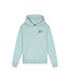 Malelions winter hoodie jongens - blauw/grijs - signature, gestreept
