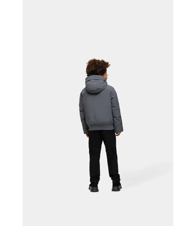 Malelions winter jas jongens - grijs - padded, softshell