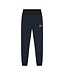 Malelions winter trainingsbroek jongens -  navy blauw/geel - counter