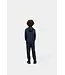 Malelions winter trainingsbroek jongens -  navy blauw/geel - counter