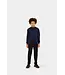 Malelions winter sweater jongens - navy blauw - gebreid, zak