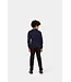 Malelions winter sweater jongens - navy blauw - gebreid, zak